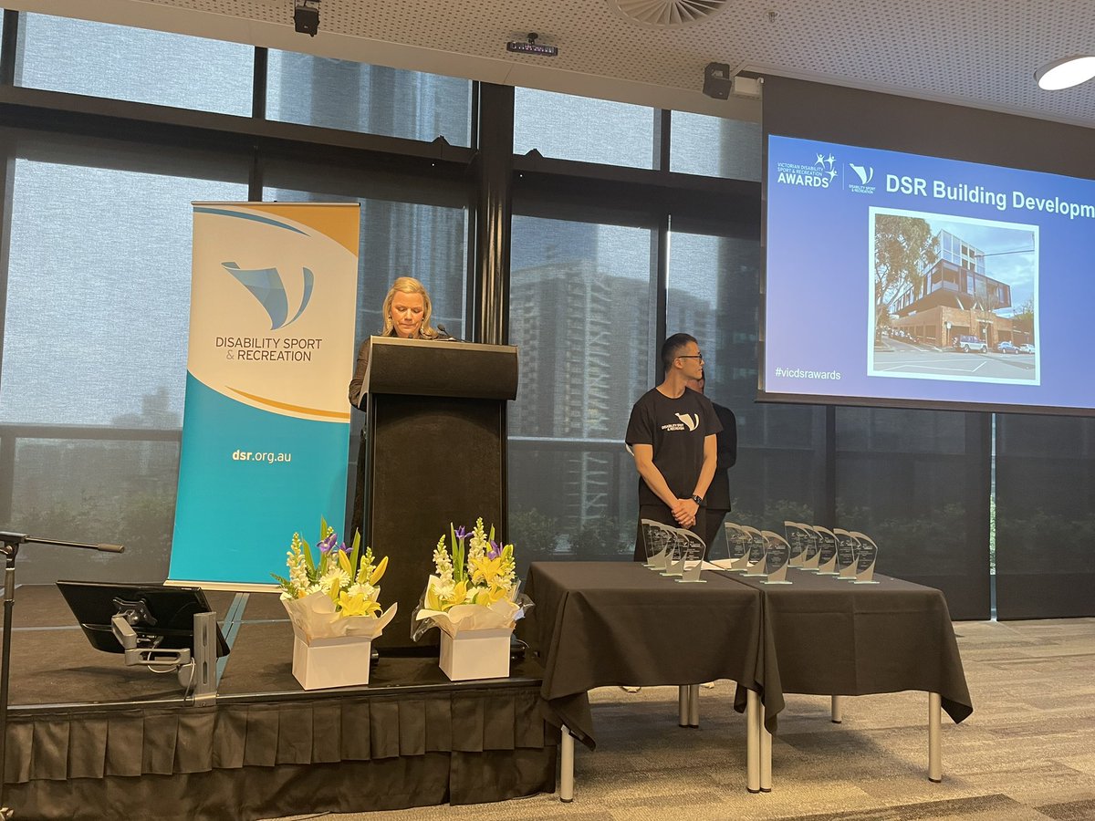 weissy09's tweet photo. Awesome to be in the room and for @mysportlive to be a sponsor of the 2022 #vicdsrawards - we are broadcasting the event and sponsoring the Sportsperson of the Year (community and elite) awards. πͺπ»πͺπ»πͺπ» https://t.co/QNUUyRzUWk