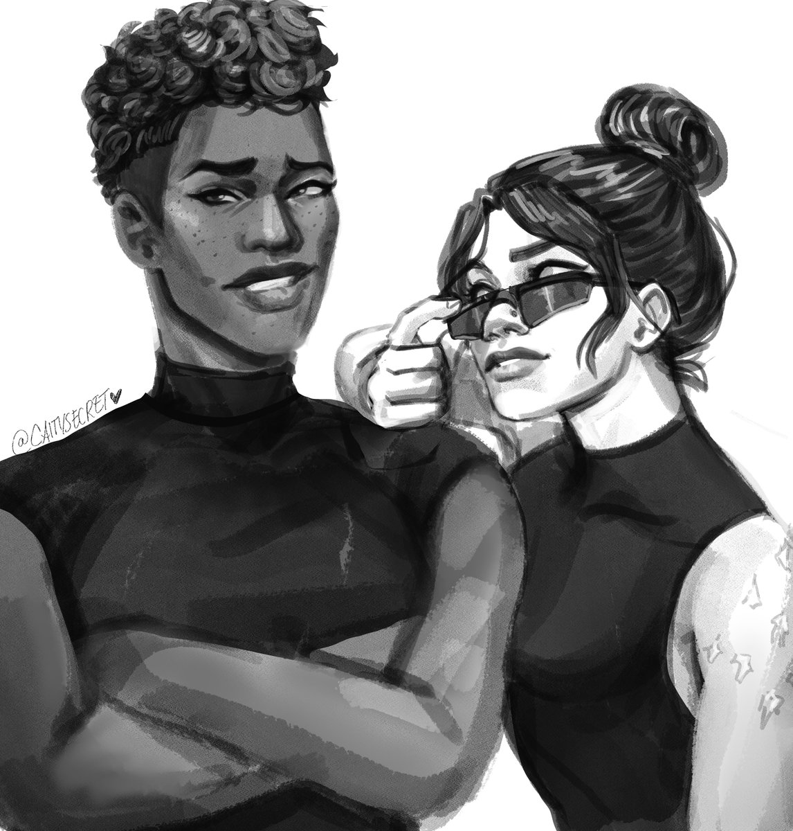 CaitySecret's tweet photo. Voidstrike for @fyeahnix  and a lil extra sugar because i love them  THANK U THANK U <3 https://t.co/x4pv8YIRSE