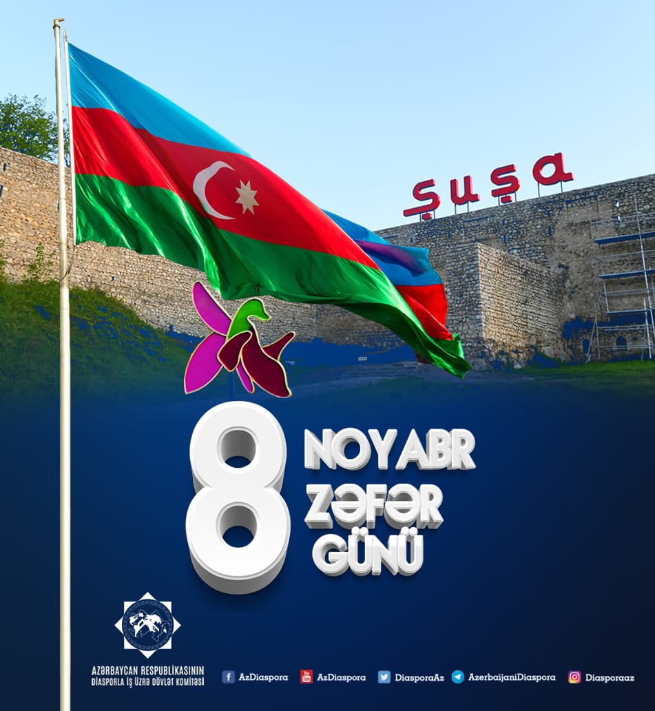 DiasporaAz's tweet photo. #QarabağAzərbaycandır 
#Zəfərgünü
#Şuşa
#RəşadətliAzərbaycanOrdusu https://t.co/qKHsS0zl2z