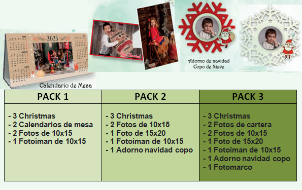 ¿Quieres un recuerdo Navideño?.
Lunes 14 (Cexco y Miércoles 16 en San Pablo ) de 15:30 a 17:30

La foto puede ser individual , con hermanos o en familia. Se realizarán por orden de llegada. Cada pack tiene un precio.

Más información y reservas en: forms.gle/xDYgZsHymz9TGu…