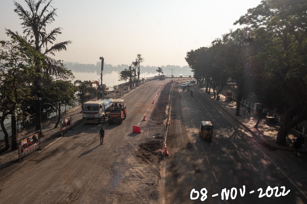 sanjayborra's tweet image. Where have all these trees gone? 
Necklace Road trees  #Hyderabad