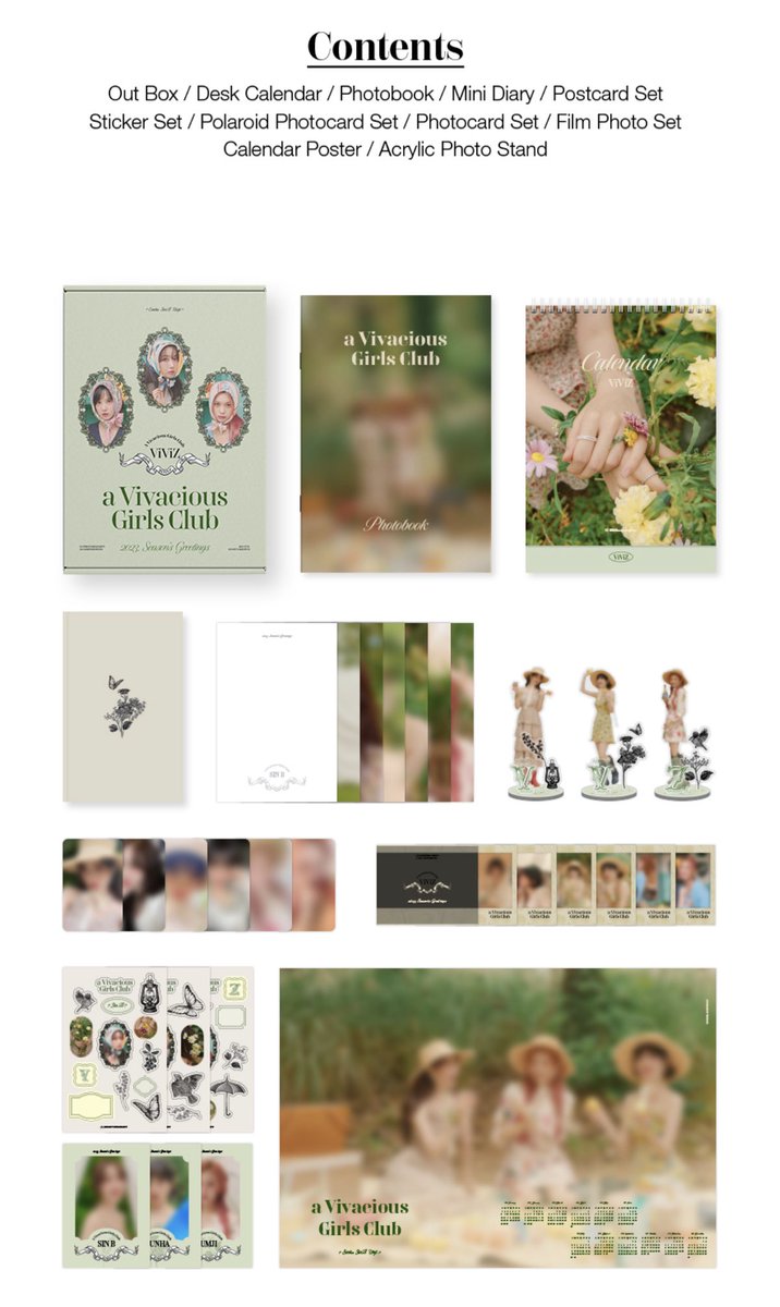 eunhagfss's tweet photo. lfb wts viviz 2023 season greetings

Member set RM60
(standee + photocard + postcard + sticker + film)

Eunha ❌
SinB ✅
Umji ✅

#pasarGFRIEND #pasarVIVIZ @GfriendMYtrade @GFmarket_MY https://t.co/NHFl2SHFO7
