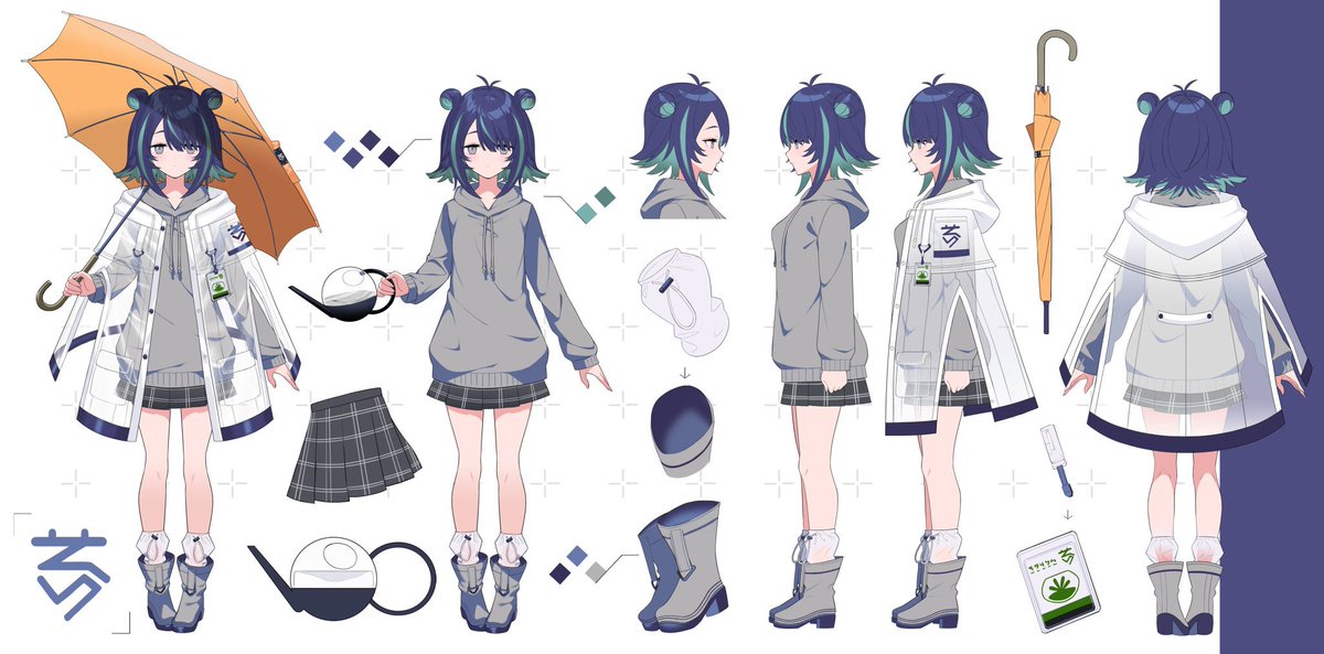 「#ツイッターTL復活祭キャラクターデザインしてたりします! 」|ときちのイラスト