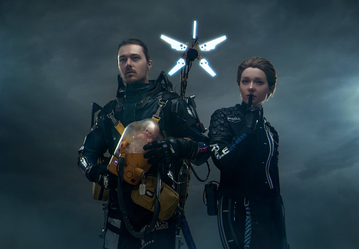 Happy 3rd anniversary to #DeathStranding 🖤🖤🖤

Best photographer <a href="/Alien_vs_alens/">Алёна из Евангелиона</a>
Amazing Sam <a href="/bloodwinny/">bloodwinny</a> 
Fragile by me✌