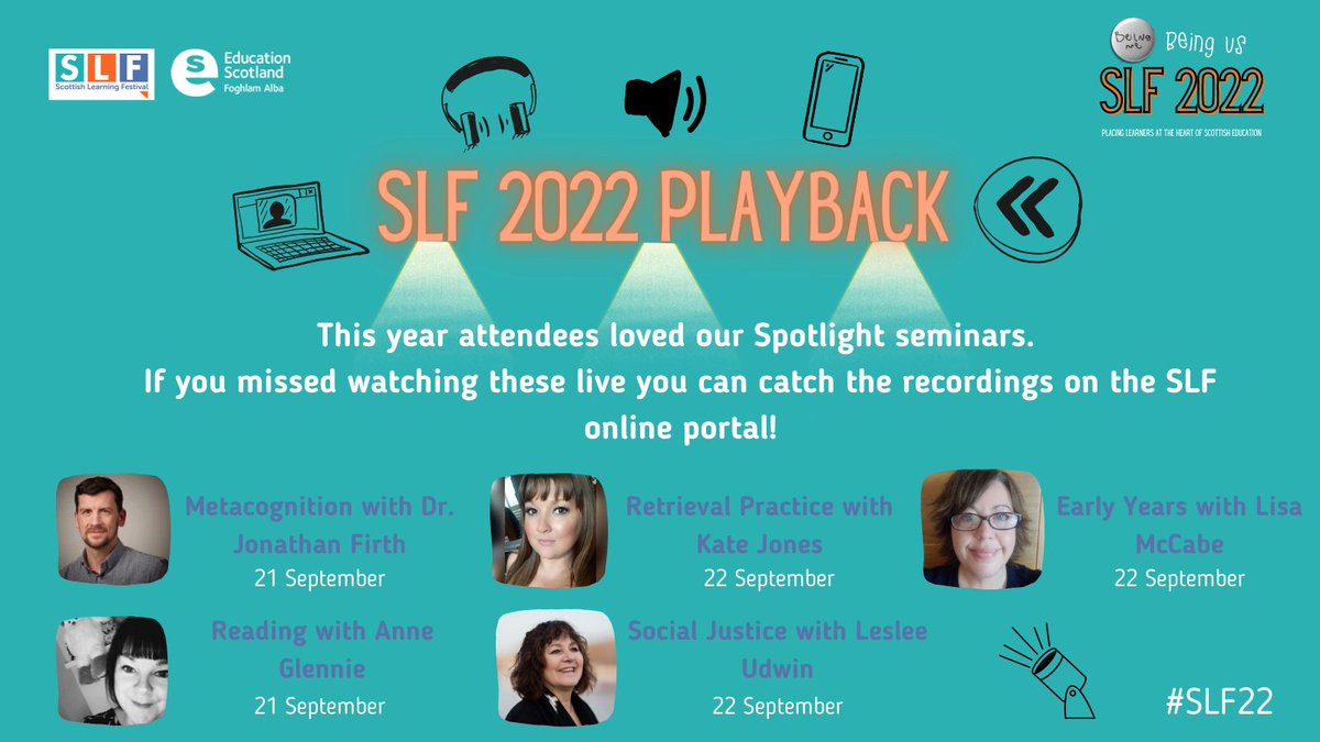 Ever heard of ‘pracademics’? They're respected & knowledgeable in their field but have lived experience working in an educational setting. Watch our spotlight sessions from #SLF22 to hear from experts @JW_Firth, @anneglennie & more 📚 Log in or sign up: slf2022.com/registration/