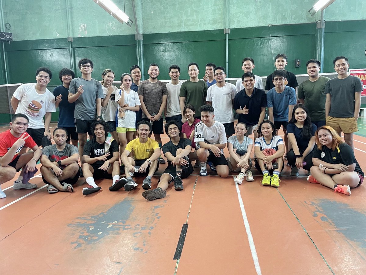 UPBadAss's tweet image. Thank you so much to our 👥 applicants and members who attended yesterday’s game day at 📍Kalayaan Badminton Center from 🕙 10am to 2pm. 

We hope that this gave you that boost of energy  ⚡️that you need for the week!

'Til the next game day! 🏸💨