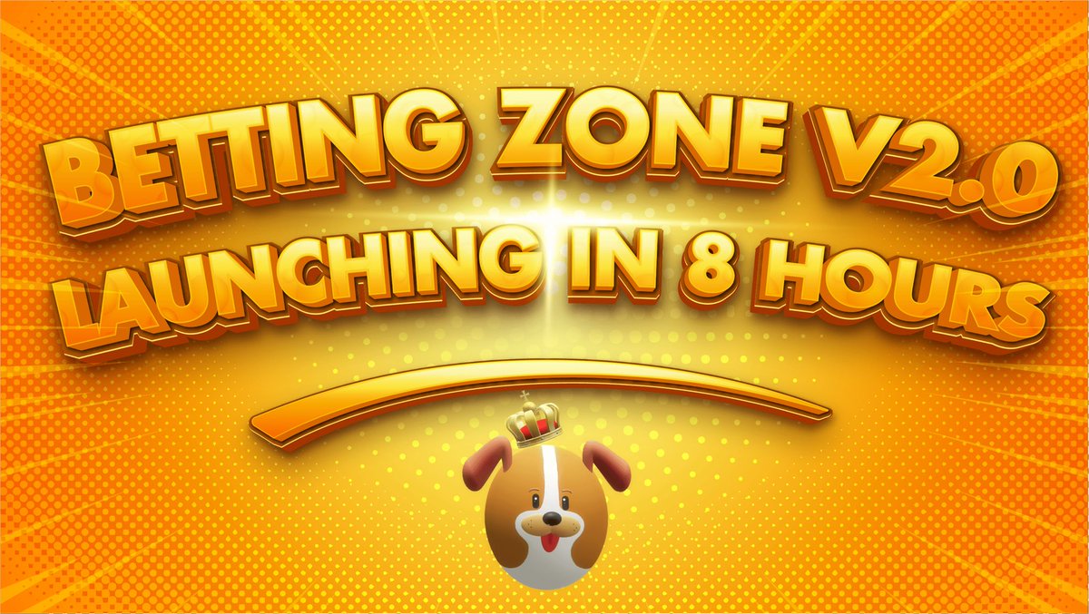 Are you ready DZoner ✨🔥 

The Betting Zone V2.0 is coming ...

Bettors will be able to bet with your favorite $BNB💰 

⏰: 3PM UTC

Bet more and earn more with us 💎
