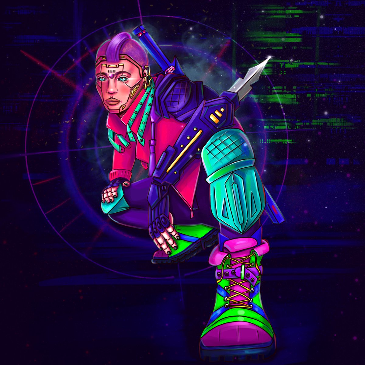 🚨Drop alert 🚨 
This is my second #NFT on <a href="/fondation/">henri</a> and I’m so excited!💃

I present to you “Cyberpunk collection” and the second piece is

✨Cyberpunk man✨
Buy now 0.1 eth 
Auction 0.07 eth 

I hope you like it. Link 👇👇👇

foundation.app/@mir_art_com/c…