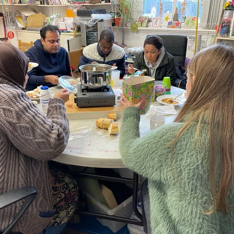 SOLAARTS's tweet photo. SOLA ARTS creative gardening group planted new seeds yesterday for the coming season, then celebrated the end of the day with food made from the last crop.
#creativegrowing #plantingseeds #plantingfood #growingliverpool #growingfood #sustainability https://t.co/8E3fQEZHbX