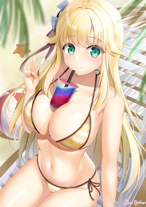 #いいおっぱいの日
オーロラちゃん🍹🌴💕 