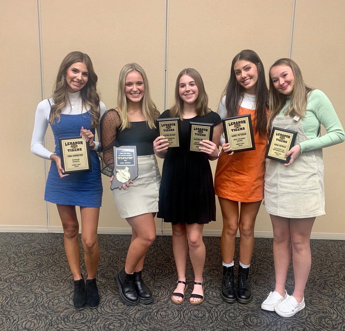 Wrapped up the 2022 season with our fall banquet! Congratulations to everyone and thank you for a great season!⛳️🎉

MVP: Audrey Patterson 
Most Improved: Alathea Wilson
Sportsmanship: Alathea Wilson &amp; Kora Patrick
Scholar Athlete: Emma Hornbecker
Academic All State: Anna Robbins