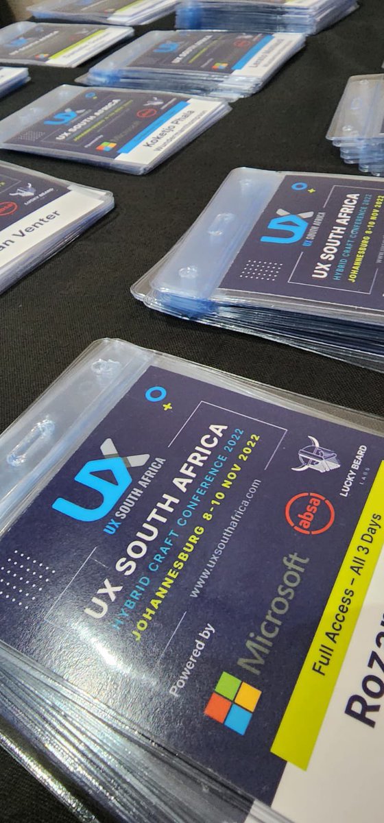 UXSouthafrica's tweet photo. Day 1 ✨
We are ready for you at Microsoft Headquarters 

#UXSA
#UXSAJHB22
#UXSAConf22

#ux #uxdesign #uxdesigner #uxresearch #uxnucleus #uxuidesign #uxseries #uxstrategy #productdesign #product #uxuidesigner https://t.co/MwAEo1jFW0