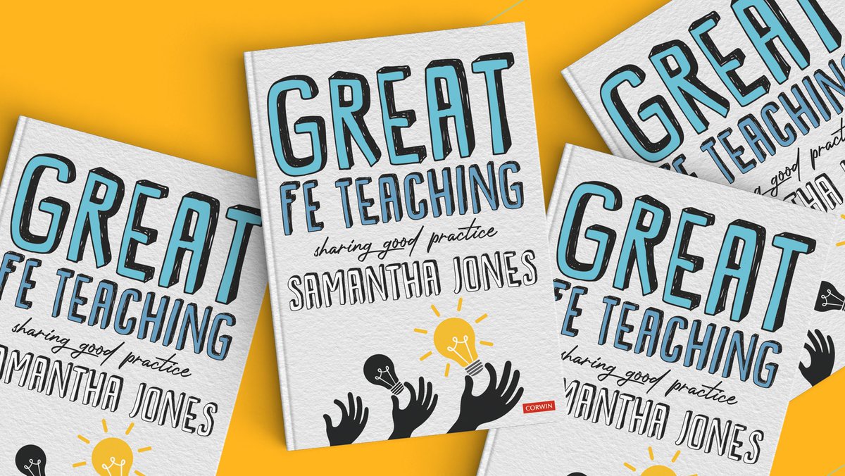 KMScattergood's tweet photo. So excited for the upcoming book, #GreatFETeaching and honoured to have written a chapter in it. Even more proud to share my student's writing!
I've had a sneak preview and all of it is brilliant! Can't wait!
@GreatFETeaching https://t.co/SQFcOGYr1h