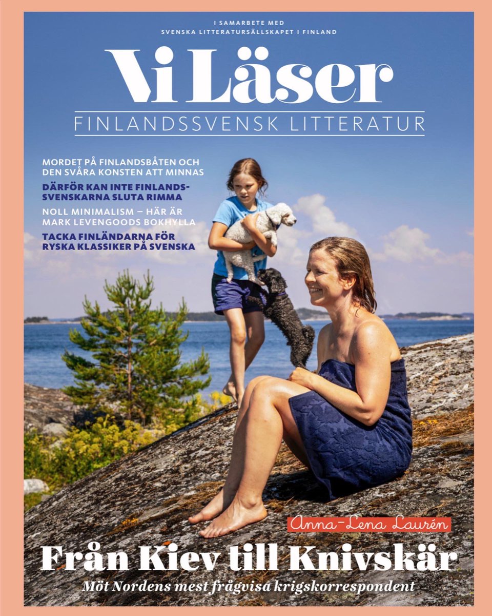 Så har har årets sista nummer av <a href="/ViLaser/">Vi Läser</a> gått till tryck - och traditionsenligt får du som prenumerant ett maffigt dubbelnummer. Det ena pryds av Johannes Anyuru och det andra av Anna-Lena Laurén 🌟🌟#böcker #litteratur #boktips <a href="/slsfinland/">Svenska litteratursällskapet i Finland</a>