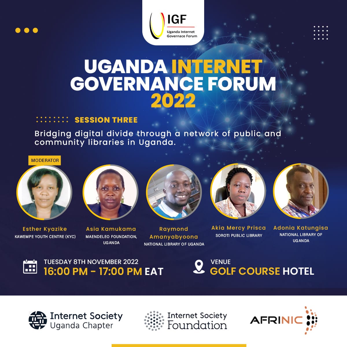 Join us for the discussion on how Libraries are contributing to bridge the digital divide through the Digital Skills @ Your Local Library project. <a href="/Ugnelip/">Ugne Lipeikaite</a> <a href="/RuthBulyaba/">Bulyaba Ruth</a>