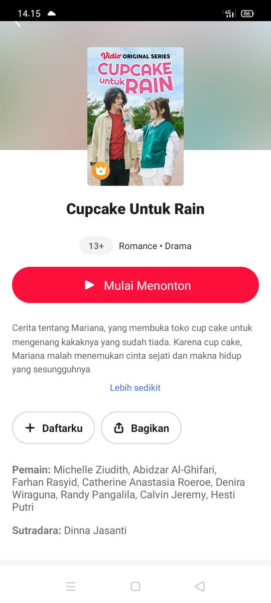 SDPradanaaa_'s tweet photo. Jawabannya :
Cup Cake untuk Rain

#XLKejutanKeluarga
#WeAreMore

cc @febrianynatasya @Andrian_1994 @abang_zuhri @Rasyaabcd @Yoyoosatrio yuk follow @myXL &amp; @vidio kita ikutan Kuisnya dan dapetkan hadiahnya😇 https://t.co/B4oeWOVAqk