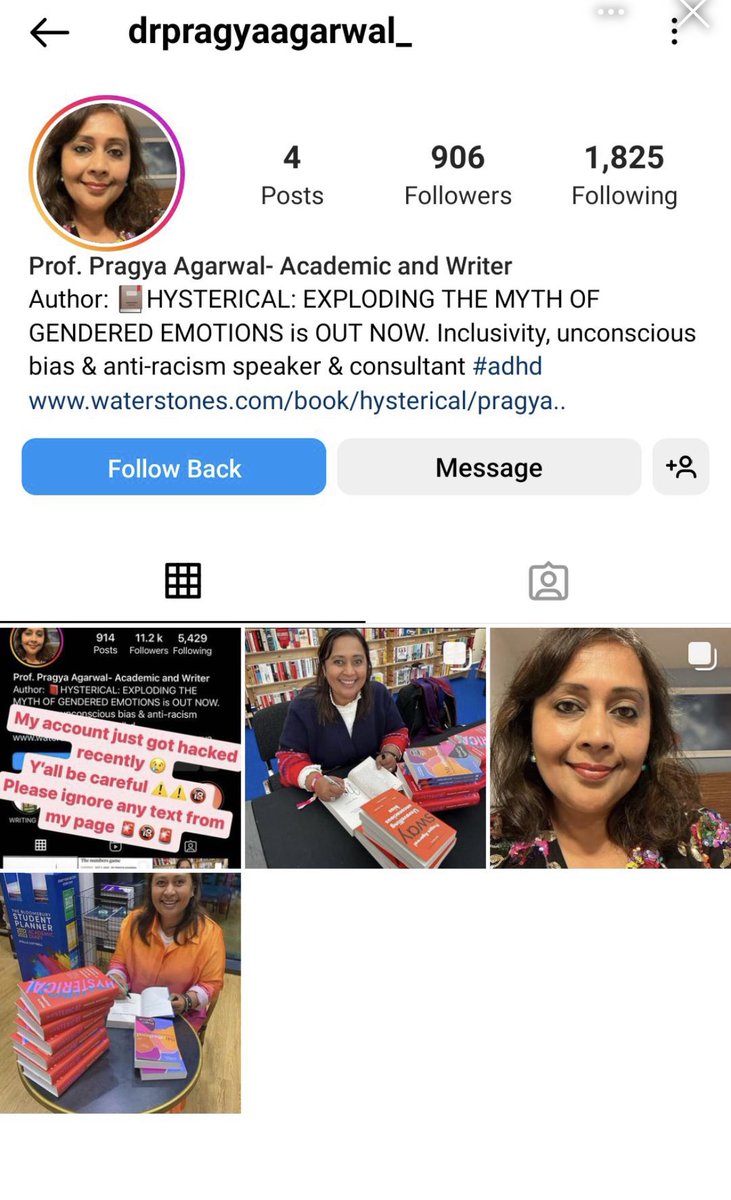 Prof. Pragya Agarwal tweet media