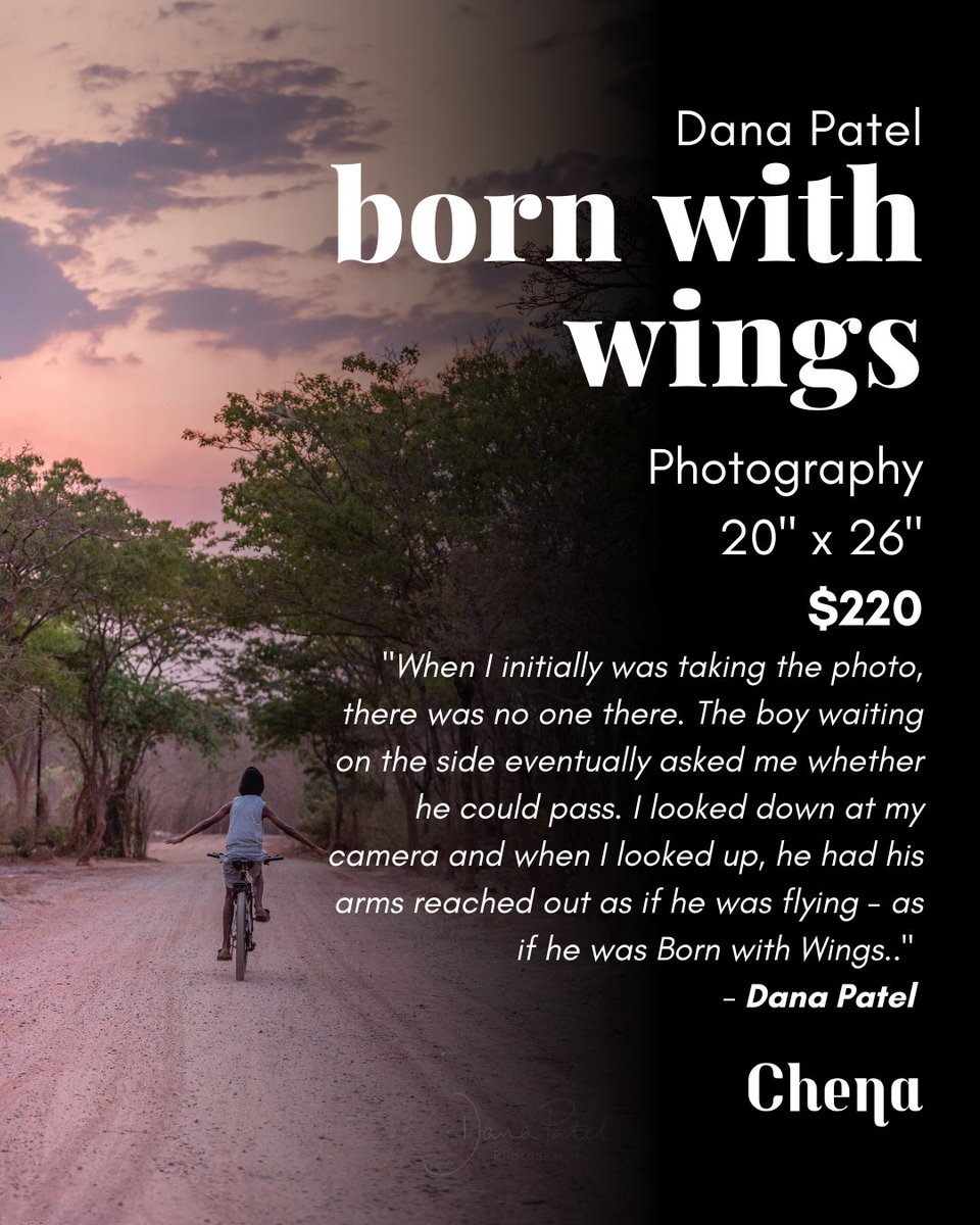 chena_gallery's tweet photo. "Born with wings" by Dana Patel

This piece and many others are available at the Chena Art Gallery in The Barnyard at Bonanza. 

#ChenaArtGallery #sunset #dusk #photography  #africancities #zambia https://t.co/wEDwTjZL3Z
