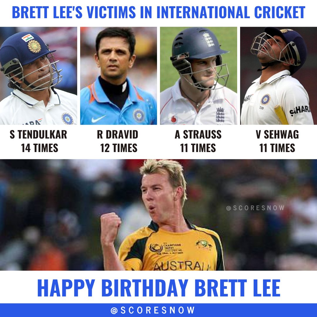 Happy Birthday Brett Lee!     