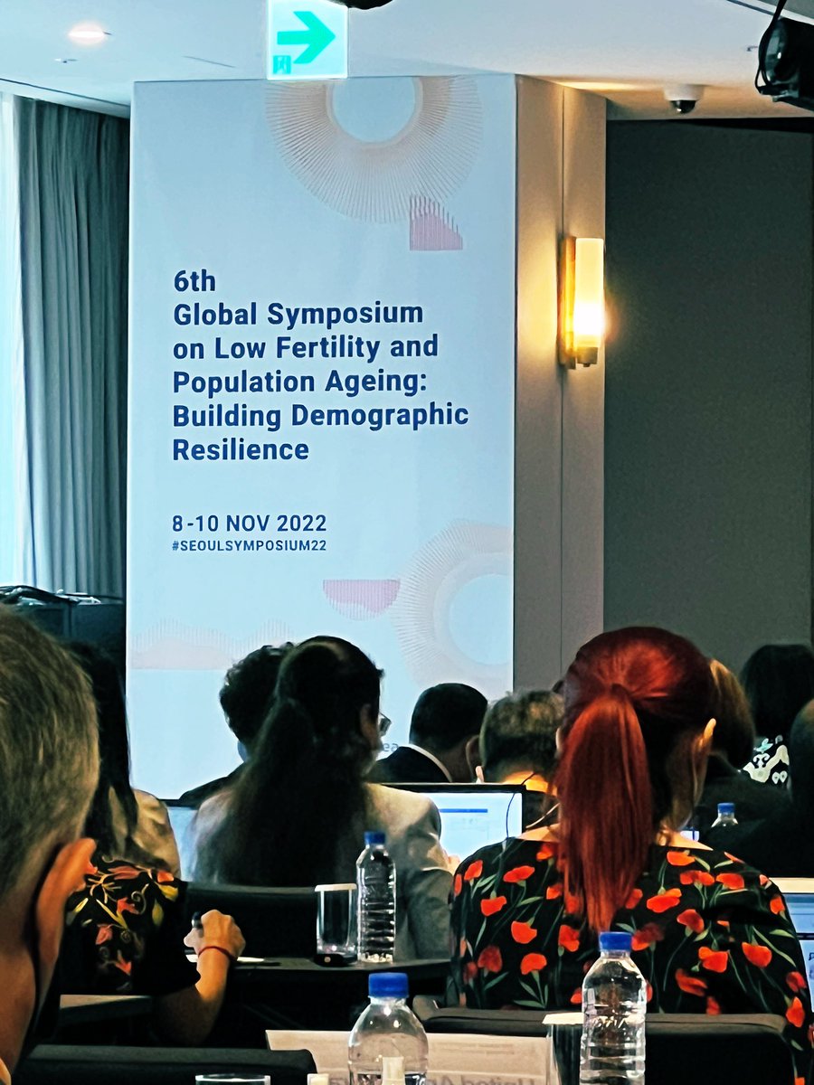 Alanna_Armitage's tweet photo. Global Symposium on Low Fertility &amp; Population #Ageing kicked off today with key insights from @CONAPO_mx on the importance of data for #DemographicResilience. Thank you @gmejia_paillles and Luis Felipe Jimenez Chaves!
👉Join the conversation &amp; follow #SeoulSymposium22 https://t.co/6wIpBFZh1P