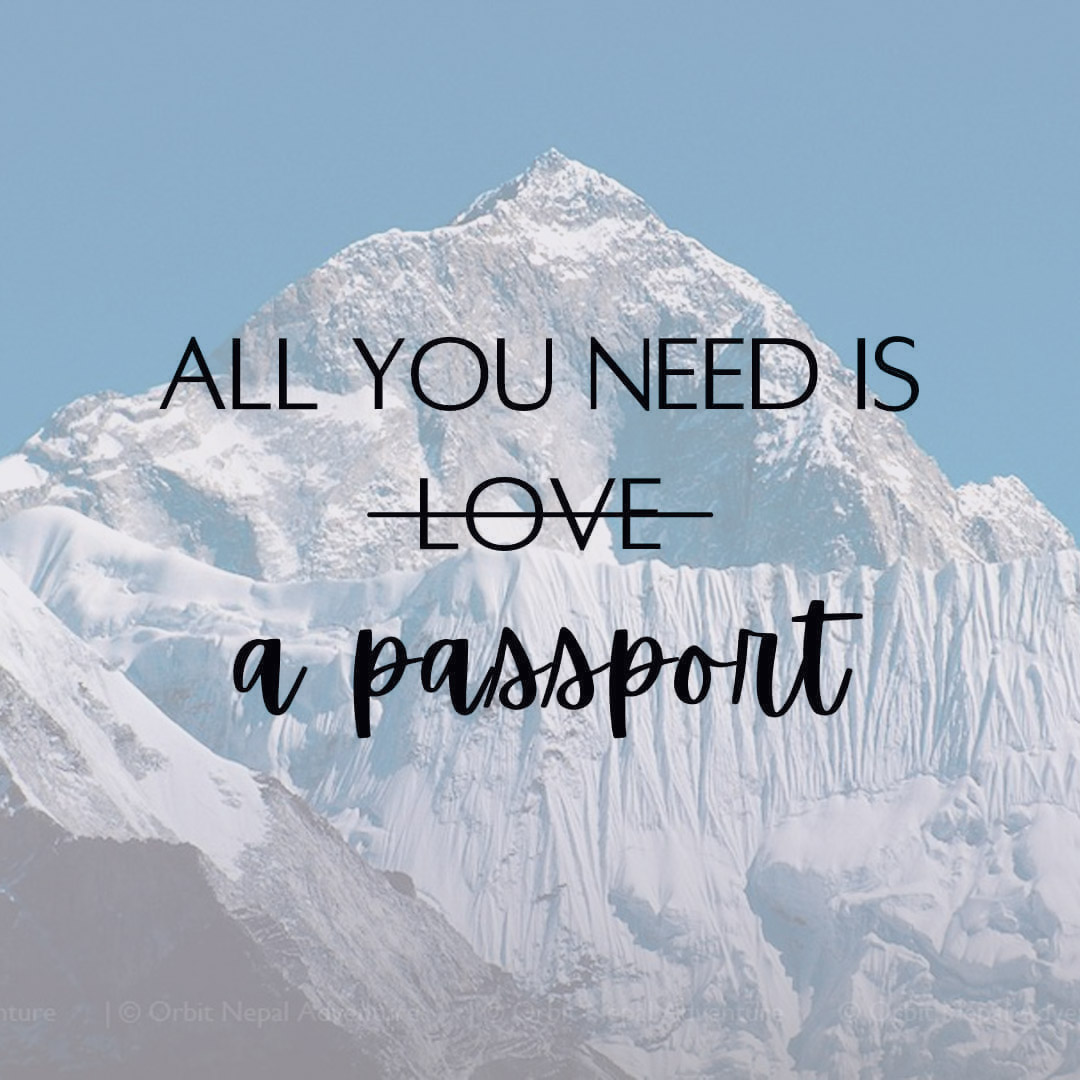 orbitnepaladv's tweet photo. All you need is a passport.

Come to #travel to #Nepal.

#TravelTuesday #travel2022 https://t.co/UFic837Tby
