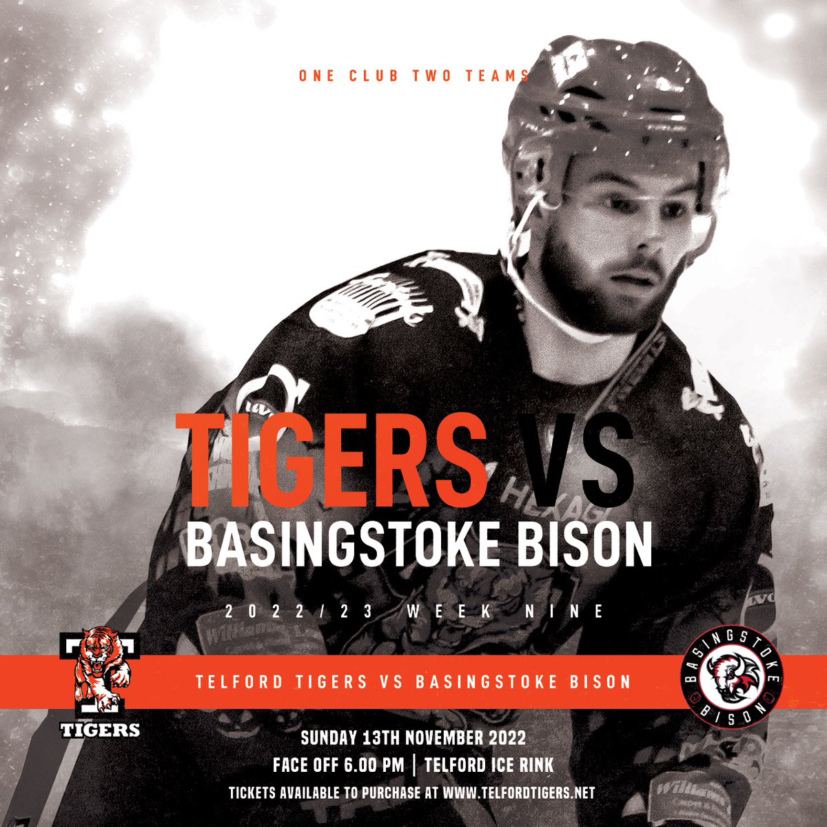 We’re in for another busy weekend at  
<a href="/IceRinkTelford/">Telford Ice-Rink</a> this week🏡

🔸 Two fixtures 📆
🔸 Four teams 🏒
🔸 One action packed weekend 💥

Tickets on sale for both fixtures NOW! Beat the queues and prebook! ⤵️

🎟  bit.ly/3RLGfdj
🎥 bit.ly/3EAeth1

#TelfordTigers
