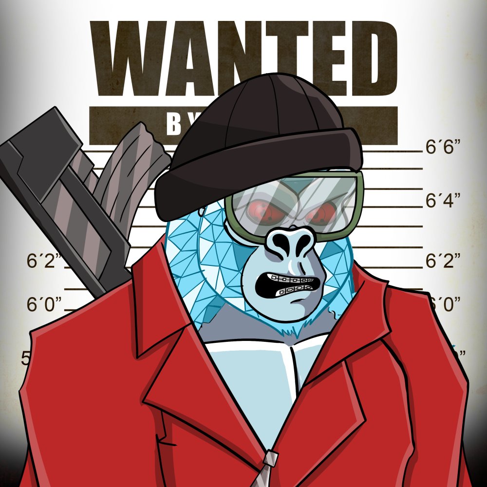 CriminalGorilla's tweet photo. 🎁 Criminal Gorilla Syndicate WL GIVEAWAY 🎁

This sunday WL mint!!!
10 WL spots🍀🍀
 
Steps:
☑️ Like &amp; RT
☑️ Follow @CriminalGorilla
☑️ Join Discord
☑️ Tag 3 friends
☑️ Drop SOL Address

#WLGiveaways #SolanaNFTs #SolanaGiveaway  #NFTCommunity https://t.co/OD7bE6rTyO