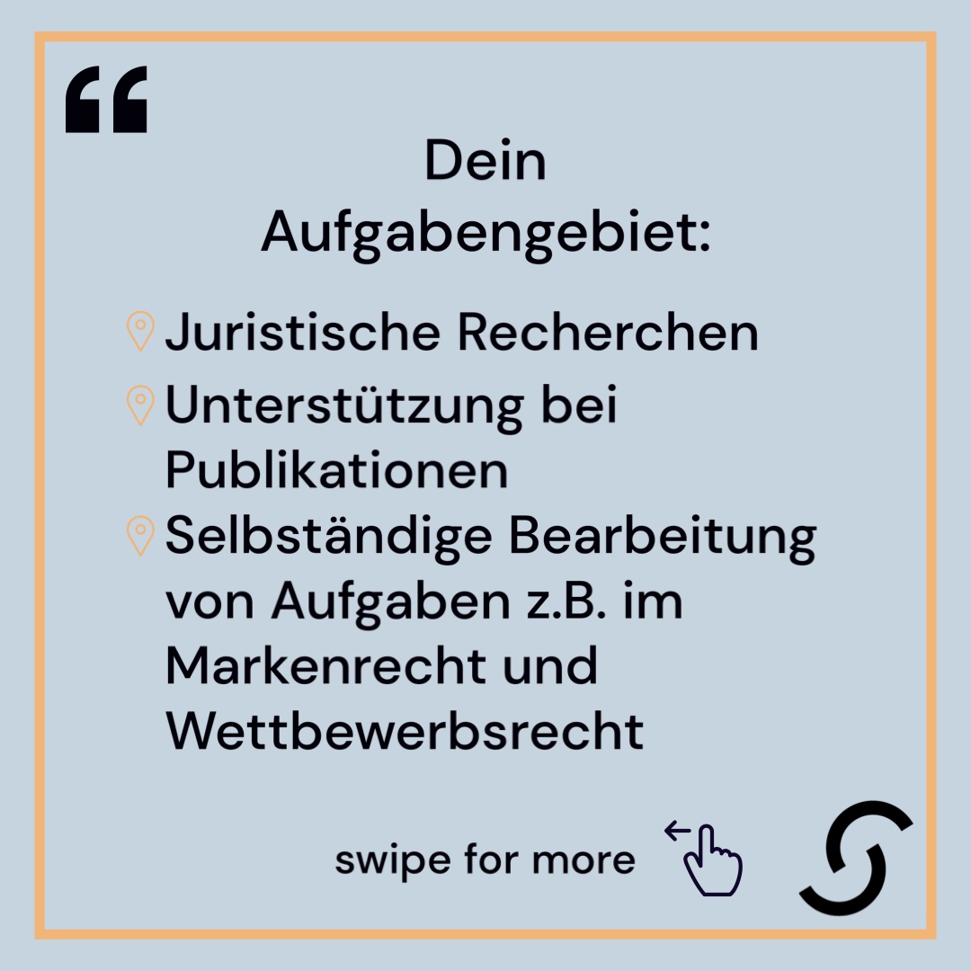 SabadelloLegal's tweet image. Wir suchen Verstärkung: für Student:Innen der #Rechtswissenschaften oder des #Wirtschaftsrechts haben wir spätestens ab 01/2023 wieder Plätze frei. Mehr Informationen gibt es in  den News auf unserer Website.