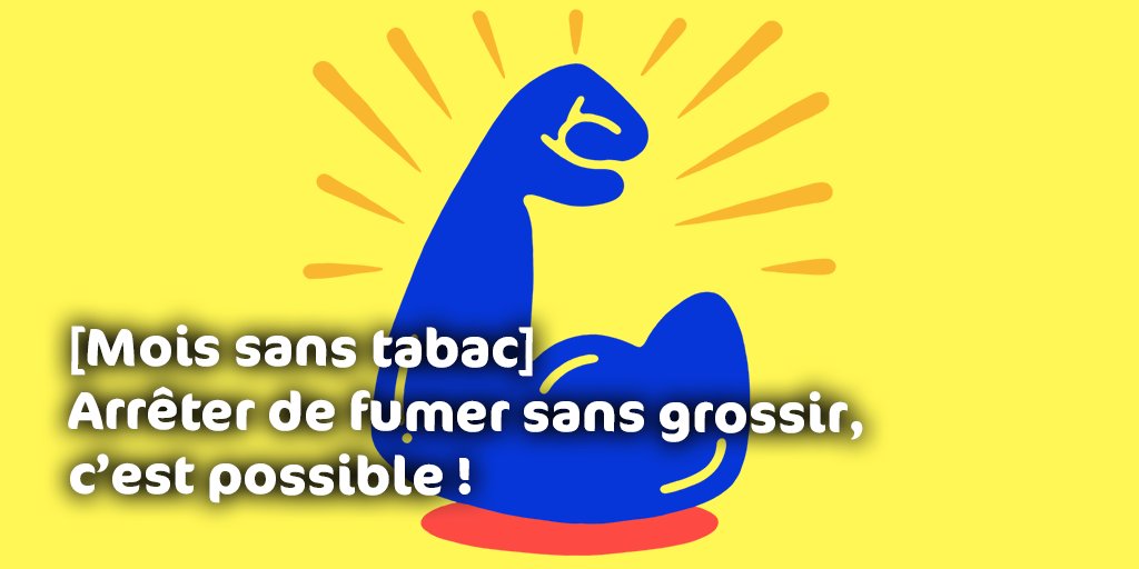 CmGist's tweet photo. [#MoisSansTabac2022] Vous avez peur de grossir en arrêtant de fumer ? Ce n'est pas une fatalité !

Retrouvez les conseils de @moissanstabac 👇
https://t.co/VqNeFG7M3x https://t.co/7bh1X91kb7