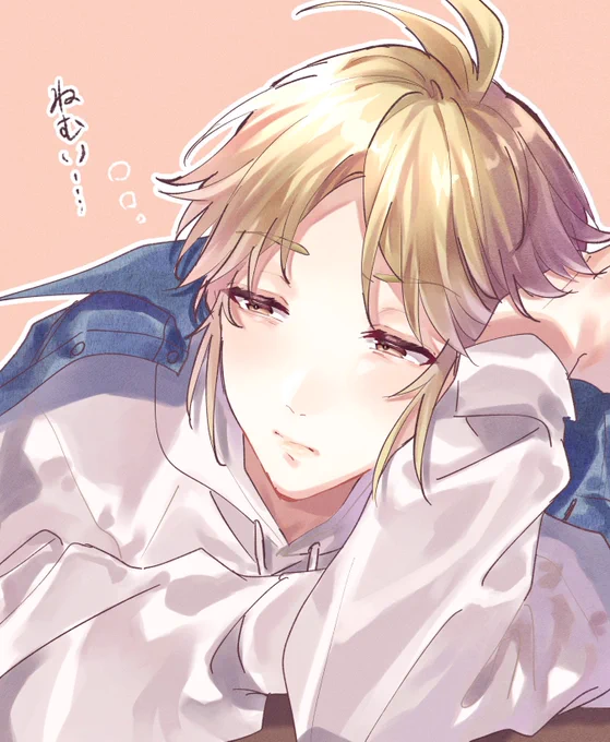 ねむい  #ハニワ美術部   #HoneyWorks 