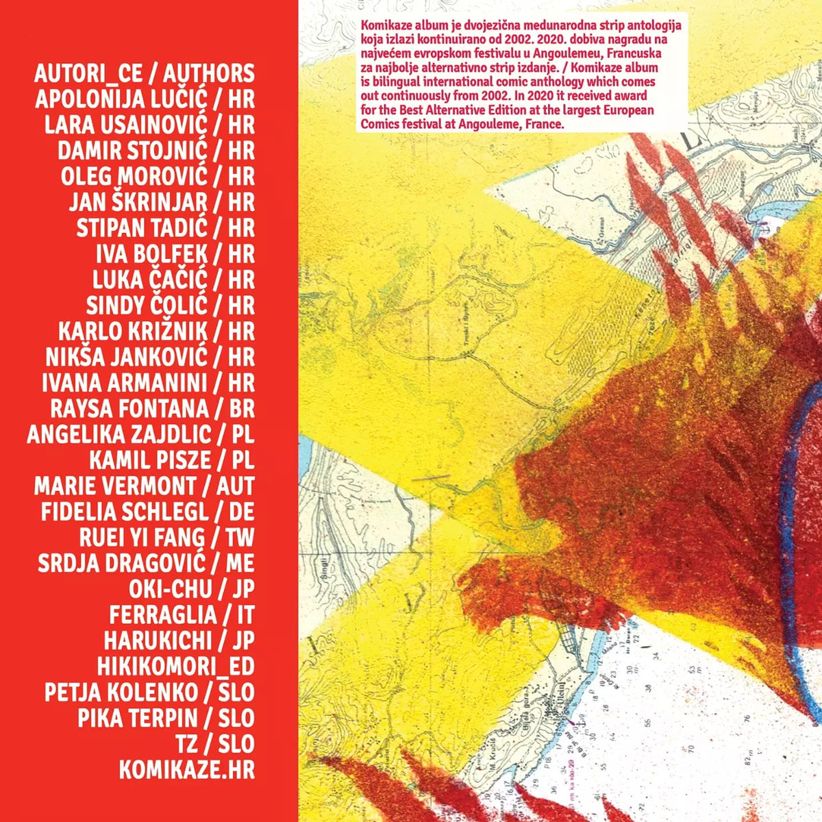 komikaze5001's tweet photo. AAA Komikaze #21 - Konačno u tisku! Više uskoro ⚡ Finally in print! More soon 🎈 🔴❗Hvala svima / Tnx to All❗ 🔺️🎈📕 📚
#authorial #art #alternative
#album #anthology #printrun #500 https://t.co/ZisoAEDdny