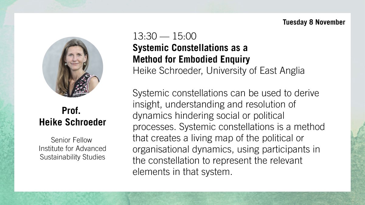 ReflectCop's tweet photo. Join us for our today‘s sessions at #COP27!
We‘ll explore shifts from mistrust to trust between multinational stakeholders with @cmfrick and discuss how to listen to our fears concerning climate change with Laureline Simon (hybrid - link below). #ReflectCOP https://t.co/nyJrjYsKPb