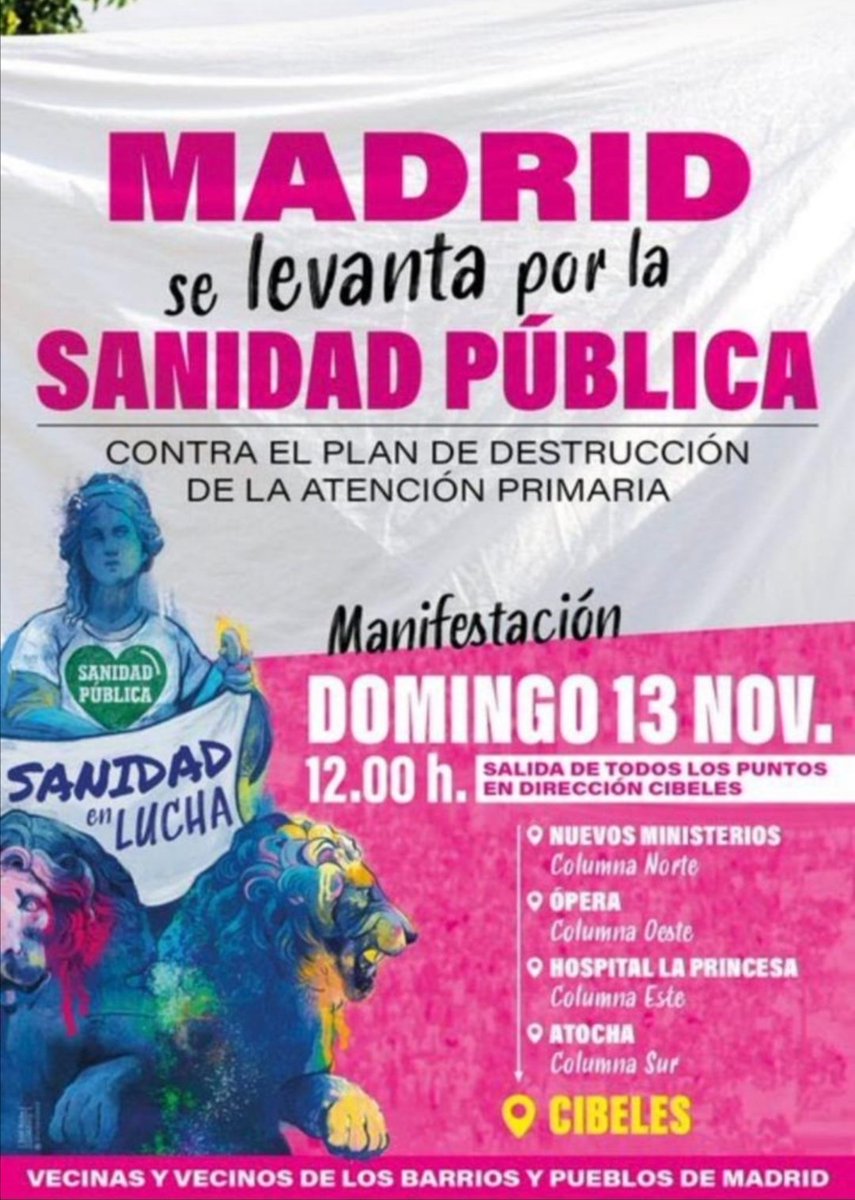 Inma761's tweet photo. Cesada/dimitida toda la gerencia #AtenciónPrimaria y gerente @SUMMA112madrid por el CAOS EN LA EJECUCIÓN DEL PLAN de los servicios de urgencias #AtencionPrimaria.
Políticos q ORDENARON EJECUTAR un plan IMPOSIBLE siguen al mando.
Ciudadanos y profesionales sufriendolos.
Por eso👇 https://t.co/77u24IlugM