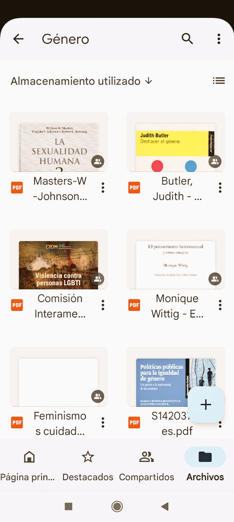 El Drive crece para todos los gustos...
También te puede interesar cuestiones de genero...💃💃🏽💃🏿 drive.google.com/drive/folders/…