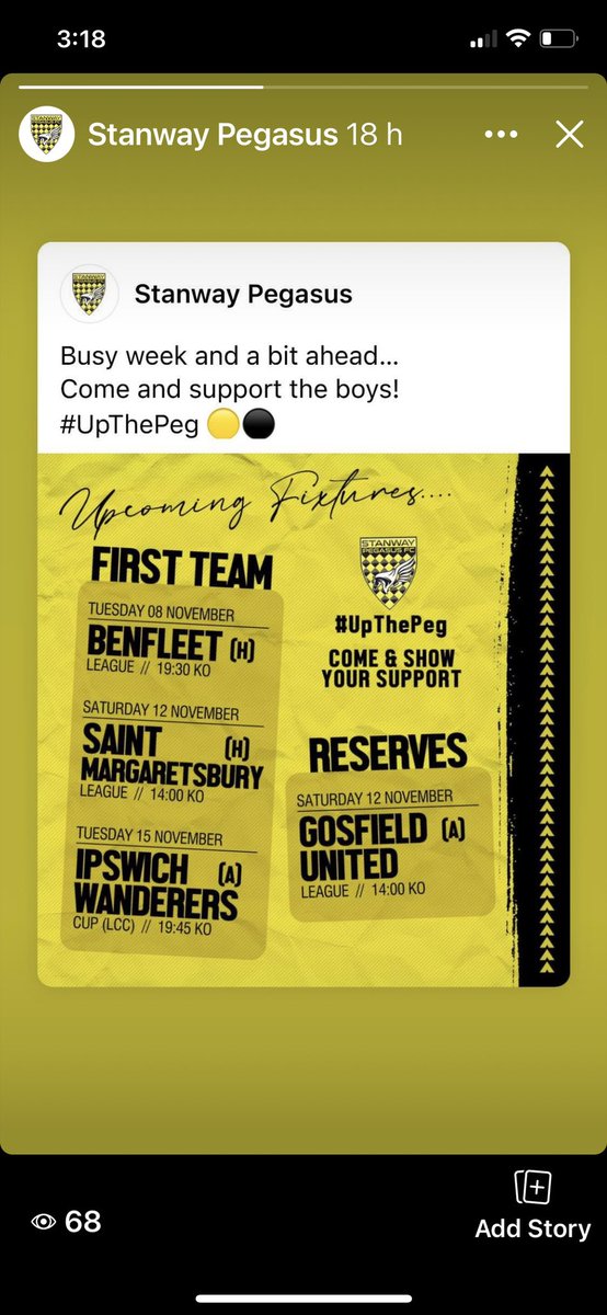 Stanway Pegasus Youth Football Club tweet media