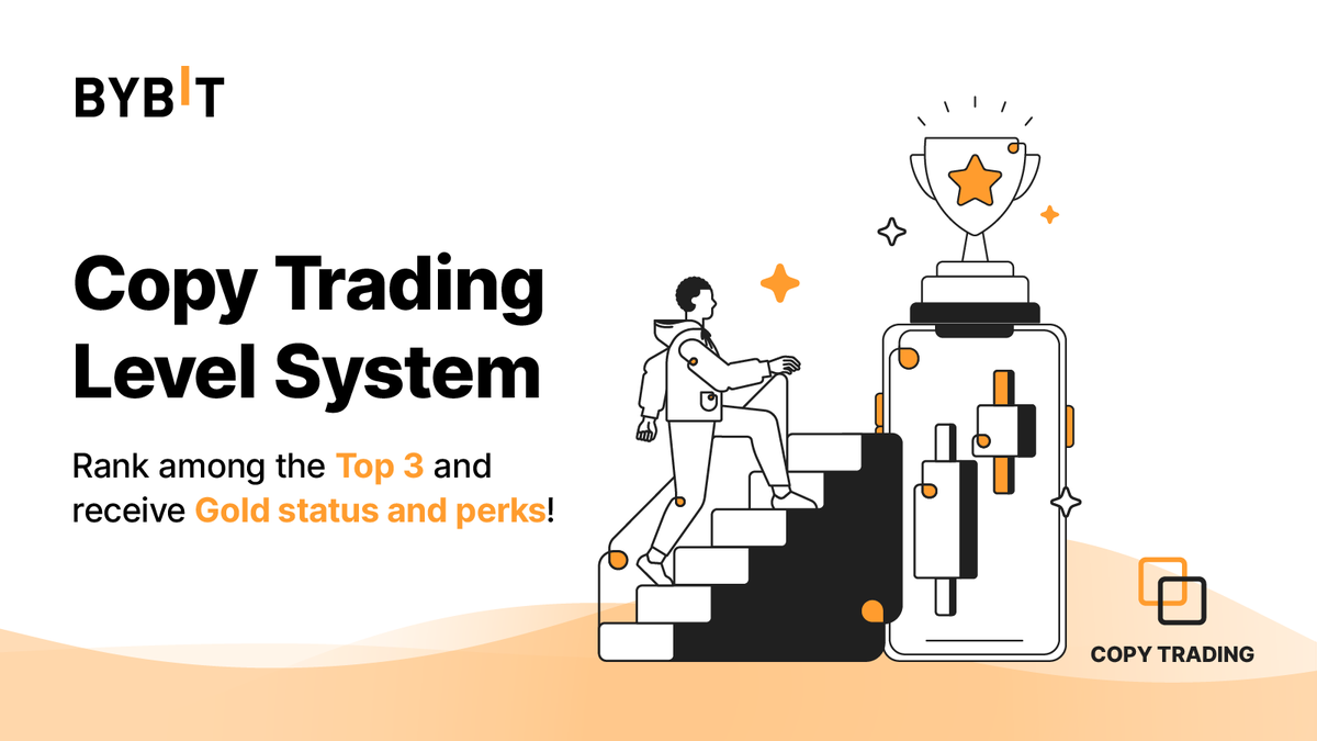 Bybit_Official's tweet photo. 🤩 Strike Gold With New Master Trader Level System

🏅 Rank among Top 3 in the event to get your gold status and enjoy exclusive perks! 

👉🏻 Learn more here: https://t.co/AG1k5l2k7N https://t.co/kk05UYctnk