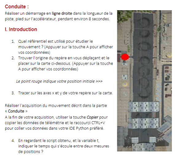 mchardine's tweet photo. Choix de référentiel,  découverte en autonomie de #python, étude du mouvement de drift d'un véhicule pour la classe de Seconde avec #MirageSimRacing
https://t.co/G3LOYlH481
#pédagogie #numérique #simulation #matplotlib #programmation #lycée #physique #teamphys https://t.co/vRPwQ0HSrF