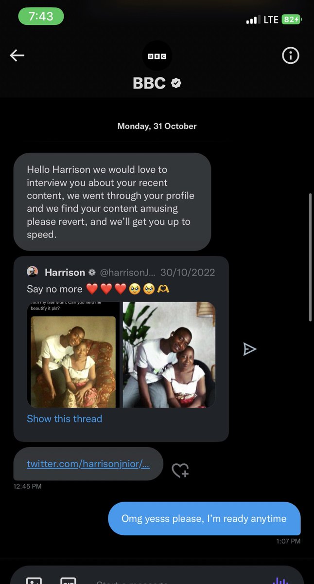 harrisonJNIOR's tweet image. I can’t believe this is happening 🥺🥺Twitter changed my life 🫶🫶❤️