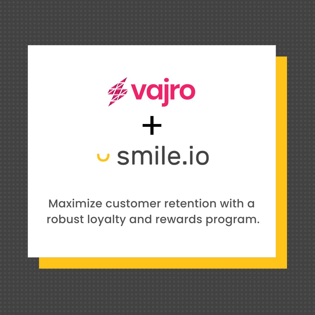 Vajro's integration with <a href="/smilerewards/">Smile.io</a> lets you incentivize your loyal customers through customized loyalty and rewards programs. Smile.io offers a 20% discount on their annual plans, exclusive for Vajro users.  

Learn more: vajro.com/smile