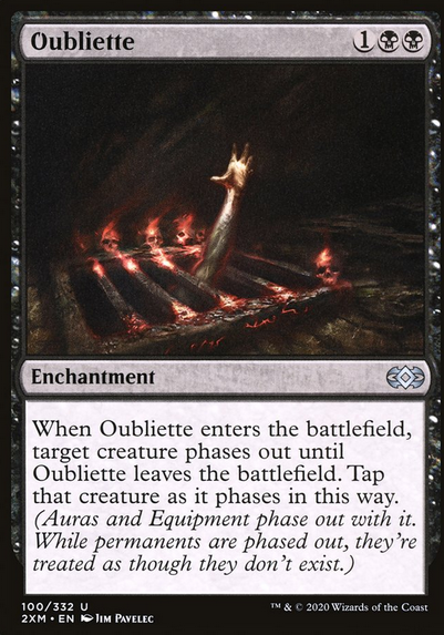 magnusmagicus's tweet photo. Hello @CranialTweet! Due to this line in the Release Notes of Disciple of Caelus Nin, if I Oubliette an opponent's Commander, then play Disciple, and then destroy Oubliette, is the Commander phased out for the rest of the game? #mtg https://t.co/4day7Rvwkd