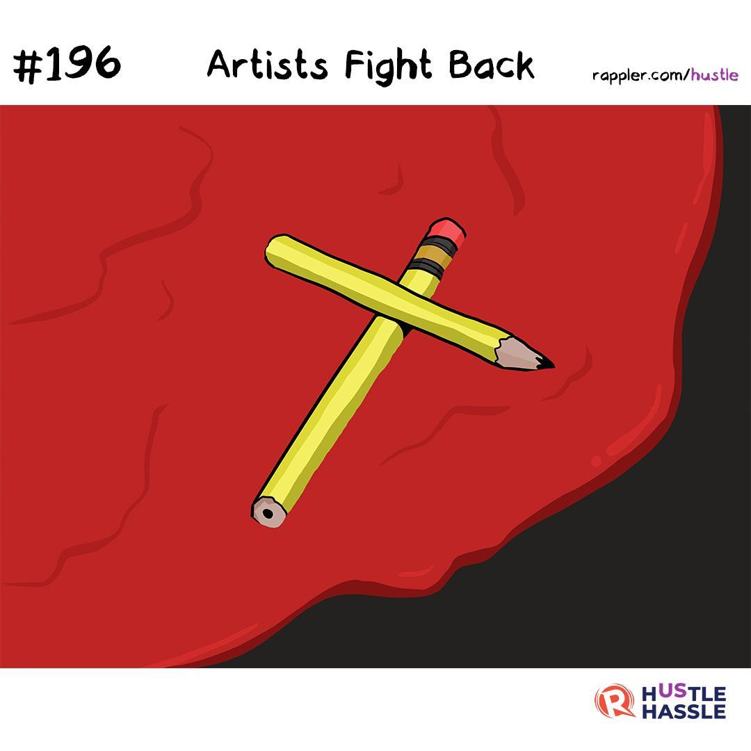 rapplerdotcom's tweet image. Wakasan ang kultura ng karahasan. #StopTheKillings #DefendPressFreedom #ArtistsFightBack