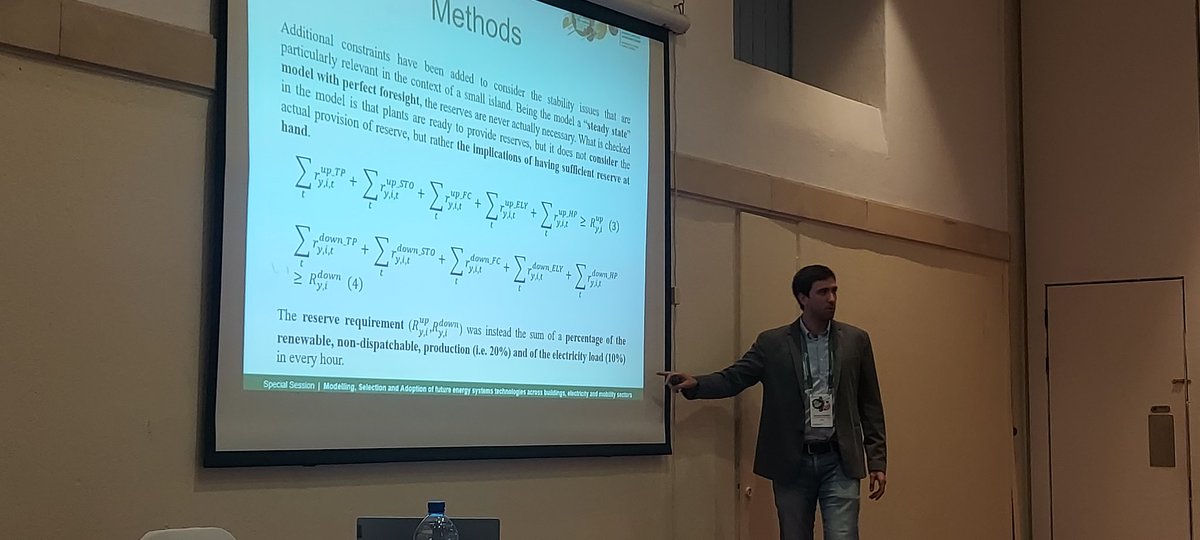 Presenting  <a href="/GIFT_H2020/">GIFT project</a> activities of <a href="/SapienzaRoma/">Sapienza Università di Roma</a> team at our #SDEWES special session on Modelling, Selection and Adoption of future energy systems technologies across buildings, electricity and mobility sectors. Thanks to all the participants!