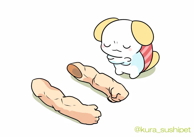 流行りに乗るか悩むすしペット 