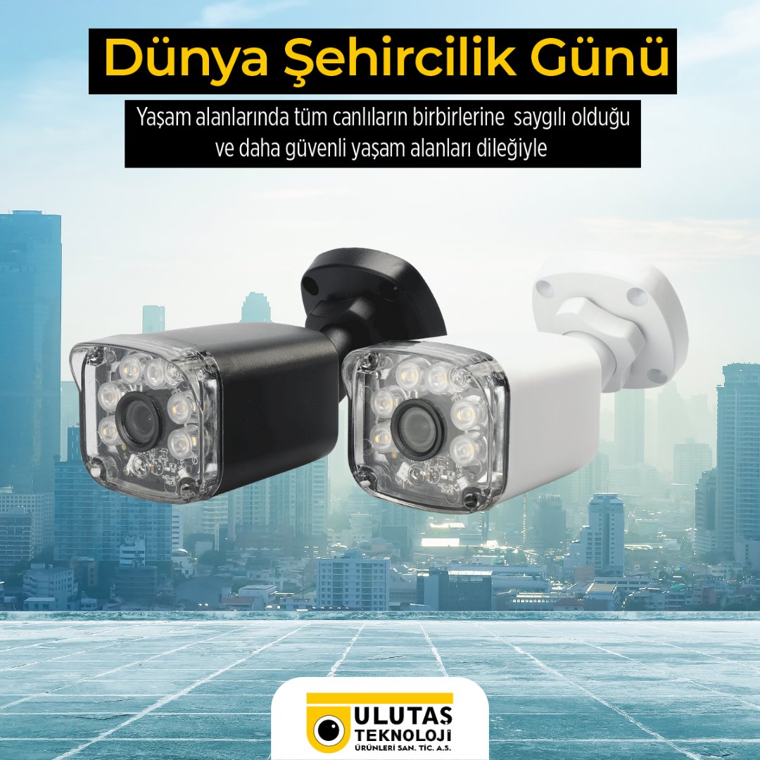 Daha güvenli bir yaşam alanı için çalışıyoruz. 8 Kasım Dünya Şehircilik Günü kutlu olsun. 🌇🌆🏙️🌃

#DünyaŞehircilikGünü 
#UlutaşTeknoloji

#güvenlik #security #newocam #wulltech #guvenliksistemleri #cctv #cctvkamera #kameraalarmguvenlik
