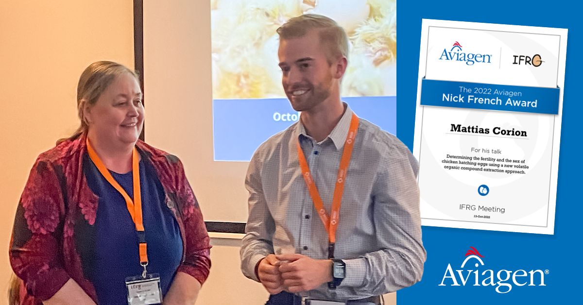 lammertyn_lab's tweet photo. 📣Congratulations to our Matthias Corion for winning the 2022 Nick French Award!
And guess what? This is his second year to take home the award, eggcelent work🎉🤩
👉https://t.co/sdwYRjQWt1
#PoultryFarming #chickens #inovo
@biosystkuleuven @KU_Leuven @FWOVlaanderen https://t.co/VClVAJSt7U