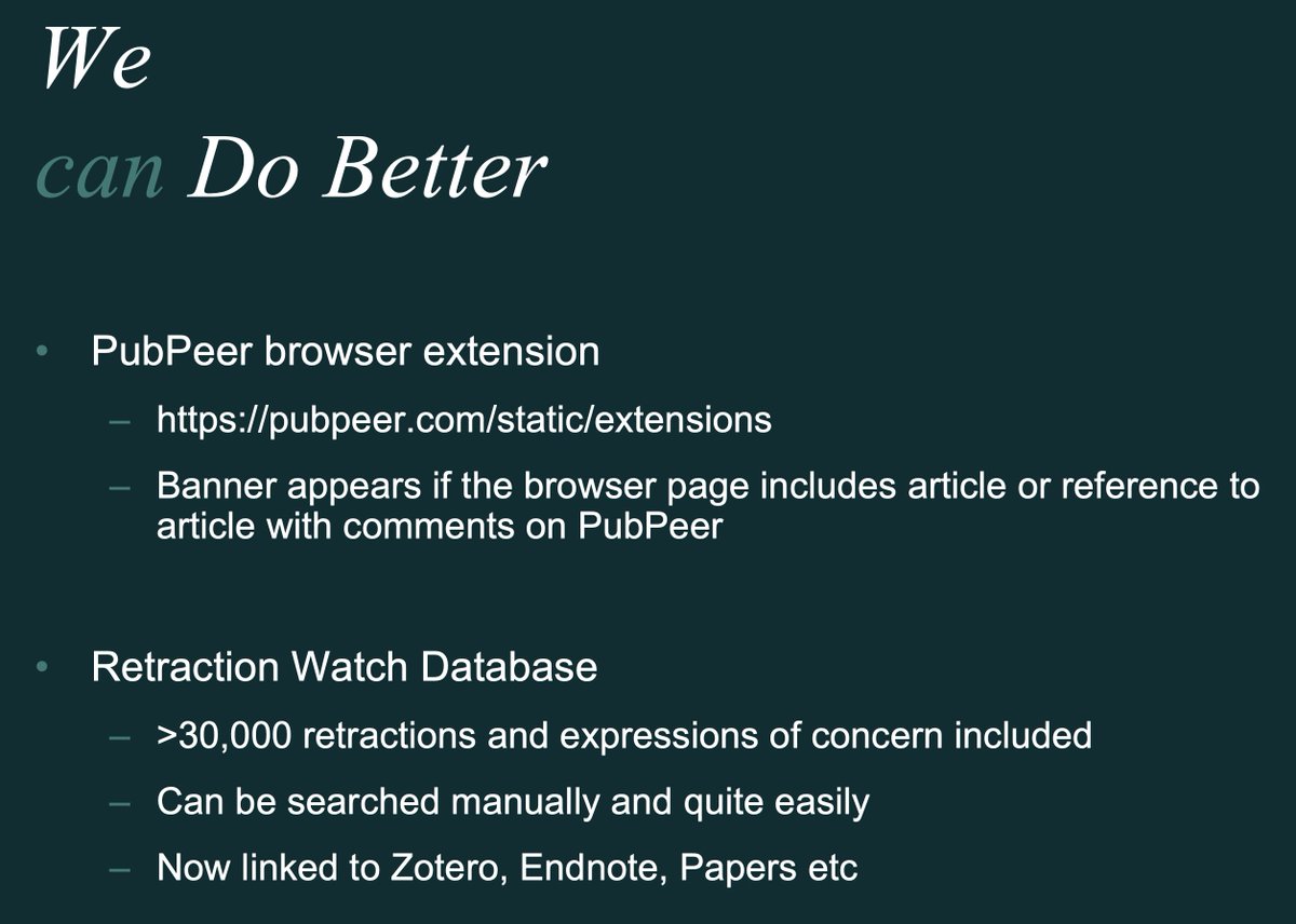 AICjournal's tweet image. The trouble with meta-analysis - @JohnLoadsman (@AICjournal)

pubpeer.com/static/extensi…
retractionwatch.com
onlinelibrary.wiley.com/doi/10.1002/jr…

#cscwgtn2022