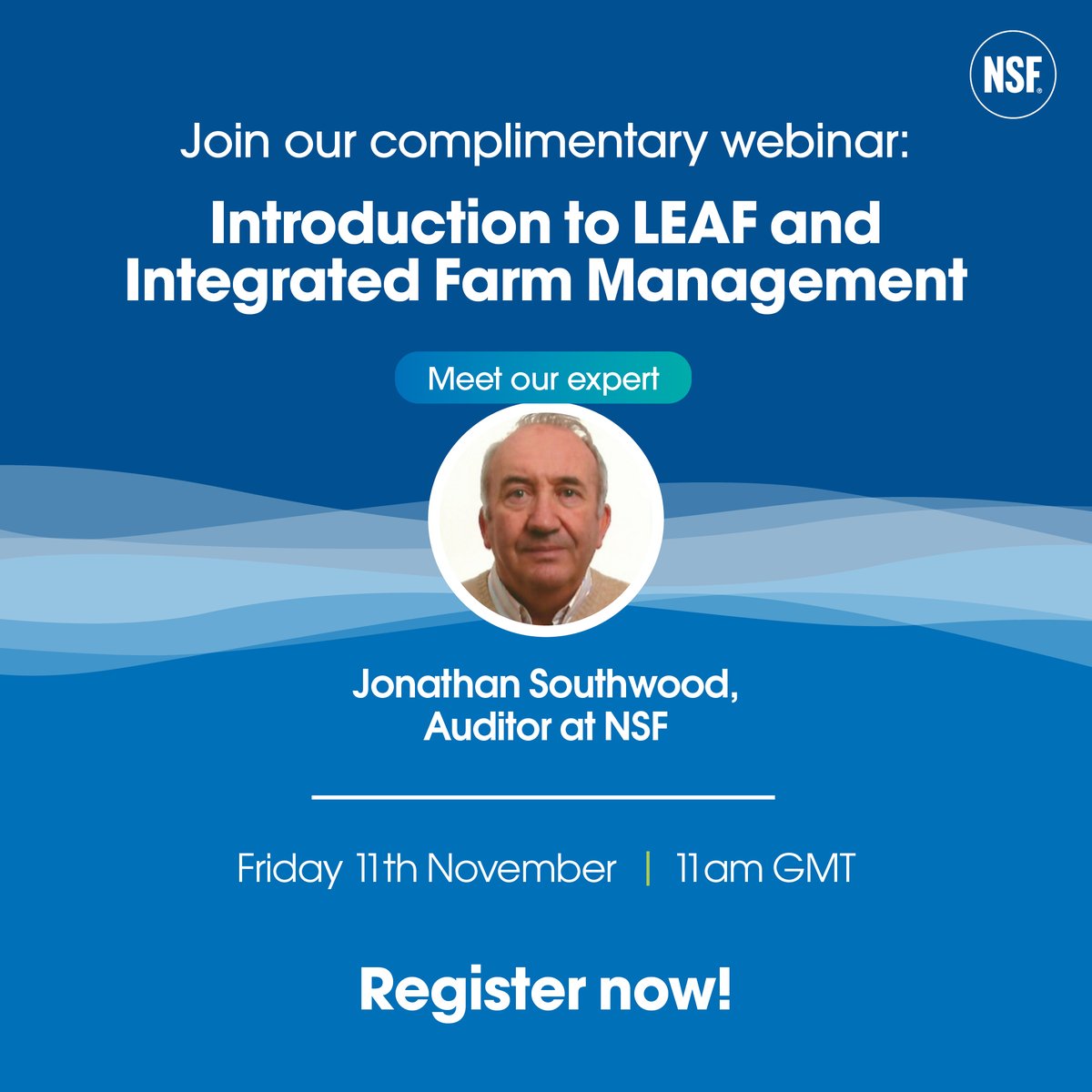 This Friday, our in-house LEAF expert Jonathan Southwood will host our webinar about LEAF and Integrated Farm Management during which you will learn about the path to obtaining LEAF Marque certification. 

Sign up today at bit.ly/3NNvruY
