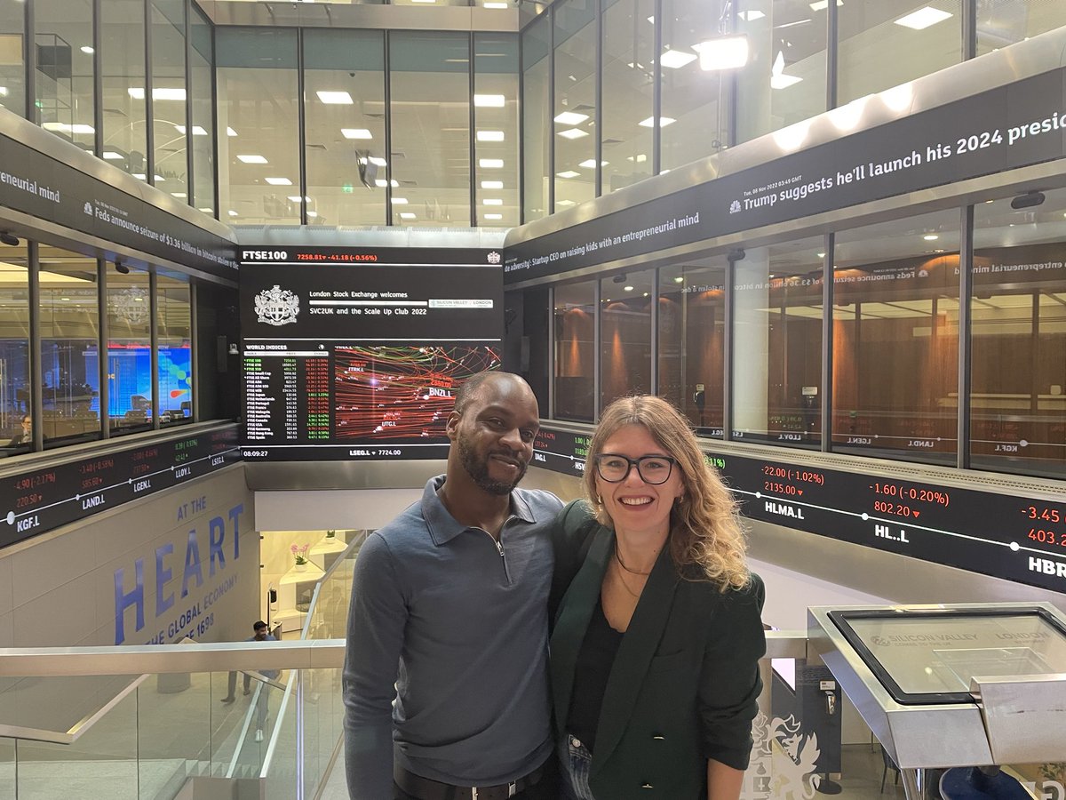 Marta Krupińska (@mmeentrepreneur) on Twitter photo Delighted to attend the opening of the markets at the London Stock Exchange as part of <a href="/londonpartners/">London & Partners</a> Silicon Valley Comes to the UK with Charles from <a href="/Movemeback/">Movemeback</a> representing <a href="/GoogleStartupUK/">Google for Startups UK</a> Delighted to attend the opening of the markets at the London Stock Exchange as part of <a href="/londonpartners/">London & Partners</a> Silicon Valley Comes to the UK with Charles from <a href="/Movemeback/">Movemeback</a> representing <a href="/GoogleStartupUK/">Google for Startups UK</a>
