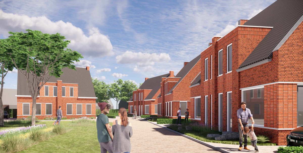 Deze week start bouwbedrijf Paas B.V. met de bouw van 14 twee-onder-een-kap woningen aan de Dijkhuizenweg in Appingedam. Naar verwachting worden de woningen eind 2023 opgeleverd. Lees het hele bericht op: groningerhuis.nl/over-ons/nieuw…