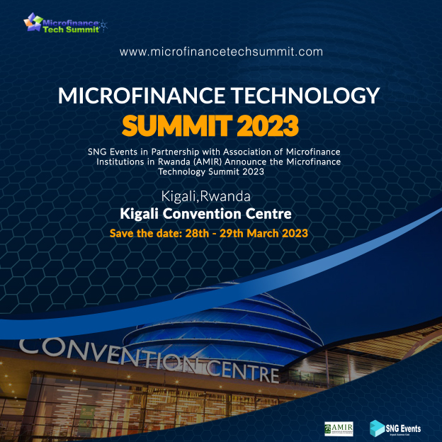 Save the dates for the upcoming Microfinance Technology Summit 2023 in Kigali, Rwanda